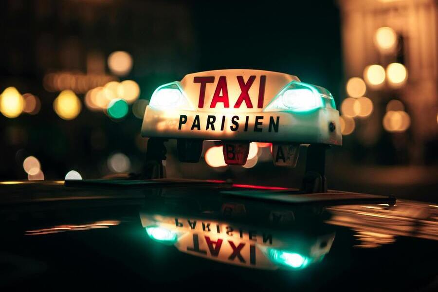 Passager d'un taxi conventionné